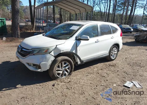 2015 Honda Cr-V Ex z USA, uszkodzony, nr VIN 5J6RM4H59FL027525